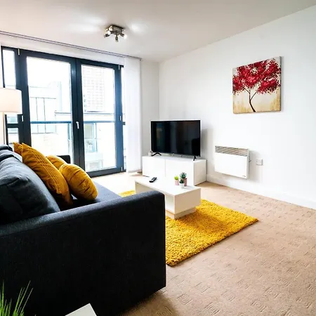 Southside Apartments, Sleeps 4, Free Parking. Apartmán Birmingham